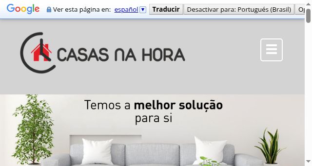 Screenshot of casasnahora.com