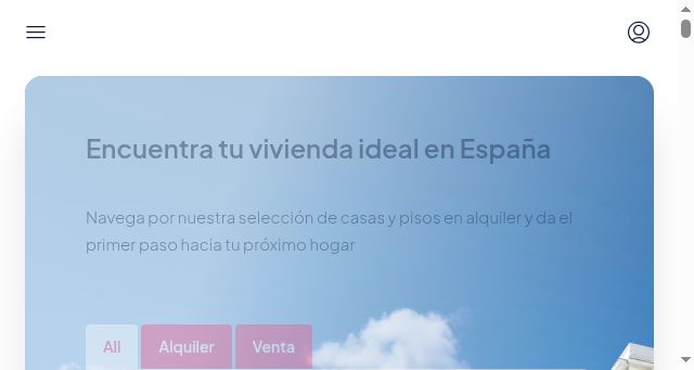 Screenshot of casasypisosenalquiler.es