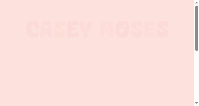 Screenshot of caseymoses.com
