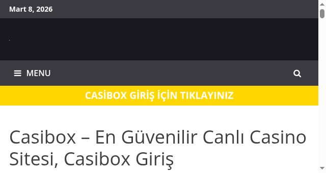 Screenshot of casibox.org