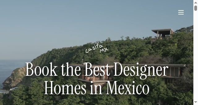 Screenshot of casitamx.com