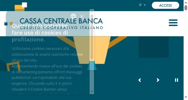 Screenshot of cassacentrale.it