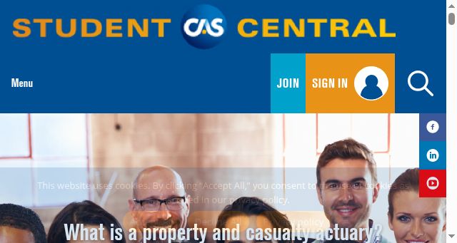 Screenshot of casstudentcentral.org