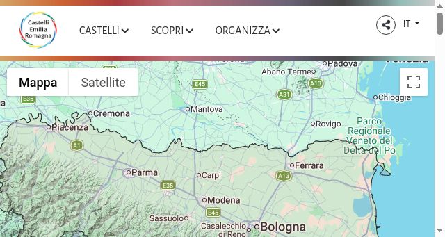 Screenshot of castelliemiliaromagna.it