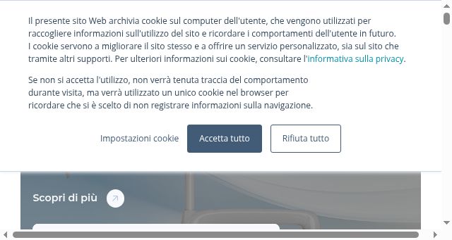 Screenshot of castellini.com