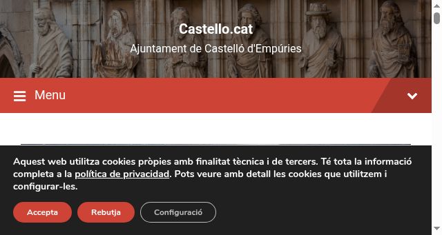 Screenshot of castello.cat