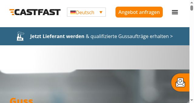 Screenshot of castfast.com