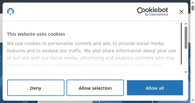 Screenshot of castlegateit.co.uk