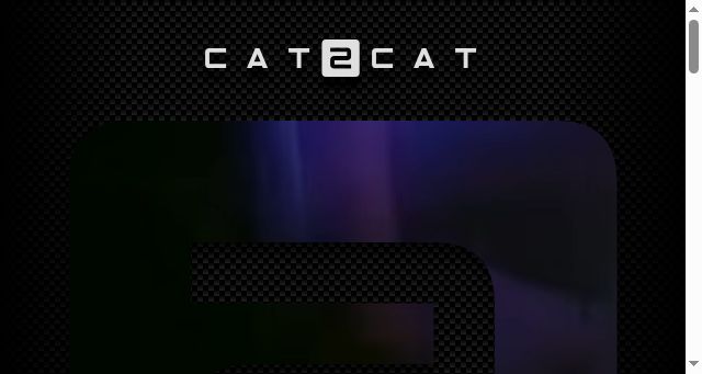 Screenshot of cat2cat.eu