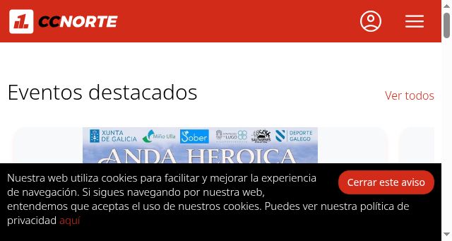 Screenshot of ccnorte.com