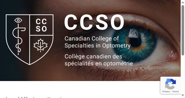 Screenshot of ccso-ccso.ca