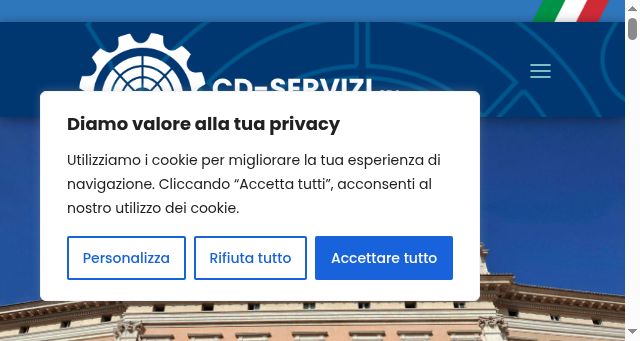 Screenshot of cd-servizi.it