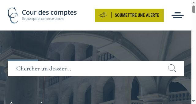 Screenshot of cdc-ge.ch