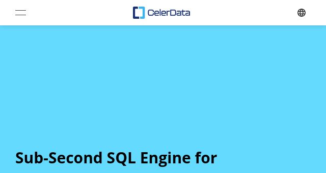 Screenshot of celerdata.com