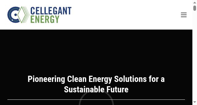 Screenshot of cellegantenergy.com