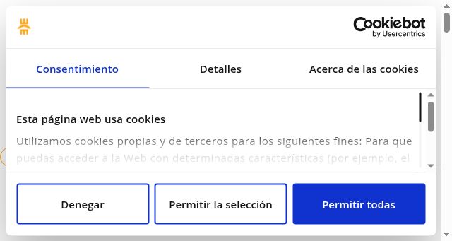 Screenshot of cemad.es