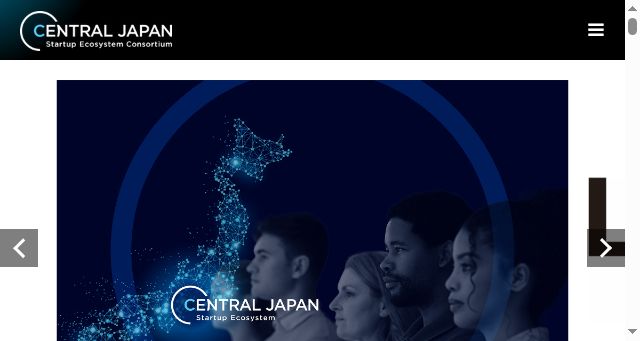 Screenshot of central-startup.jp