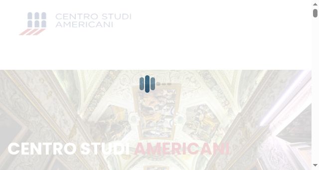 Screenshot of centrostudiamericani.org