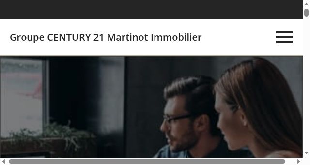 Screenshot of century21-groupe-martinot.com