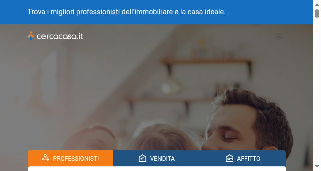 Screenshot of cercacasa.it