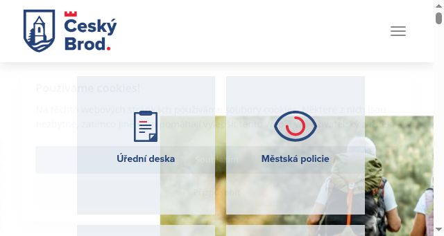 Screenshot of cesbrod.cz