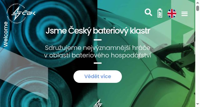 Screenshot of ceskybateriovyklastr.cz