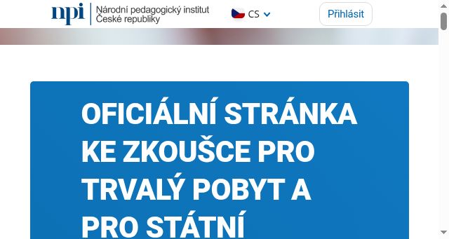 Screenshot of cestina-pro-cizince.cz