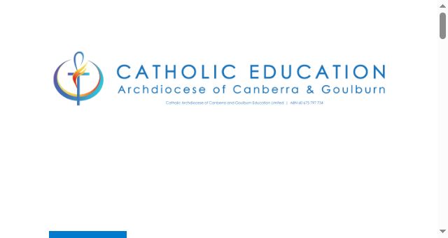 Screenshot of cg.catholic.edu.au