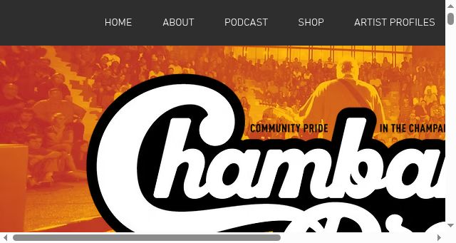 Screenshot of chambanaproud.com