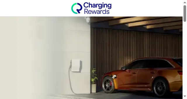 Screenshot of chargingrewards.com
