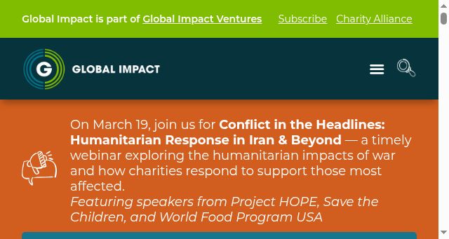 Screenshot of charity.org