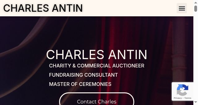 Screenshot of charlesantin.com