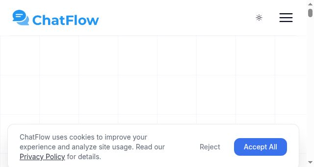 Screenshot of chat-flow.app