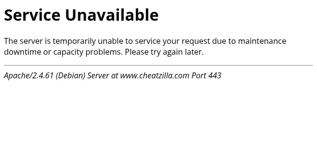 Screenshot of cheatzilla.com