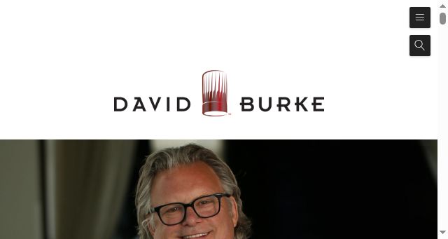 Screenshot of chefdavidburke.com