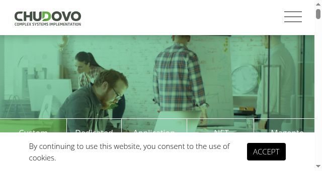 Screenshot of chudovo.com