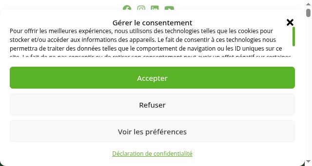 Screenshot of ciap-pdl.fr