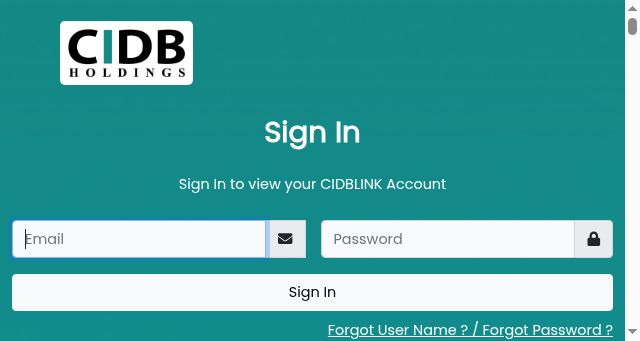 Screenshot of cidblink.com