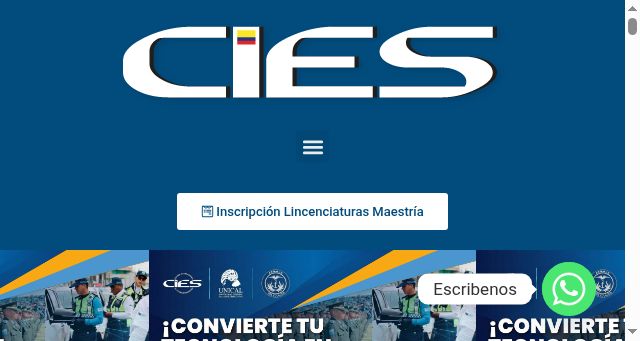 Screenshot of ciessuperiorec.com