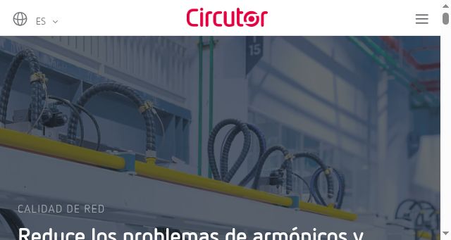 Screenshot of circutor.com