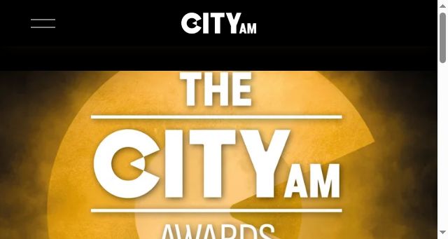 Screenshot of cityamevents.co.uk