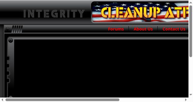 Screenshot of cleanupatf.org