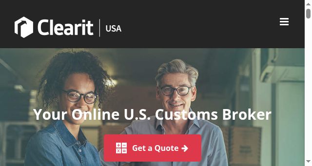 Screenshot of clearitusa.com