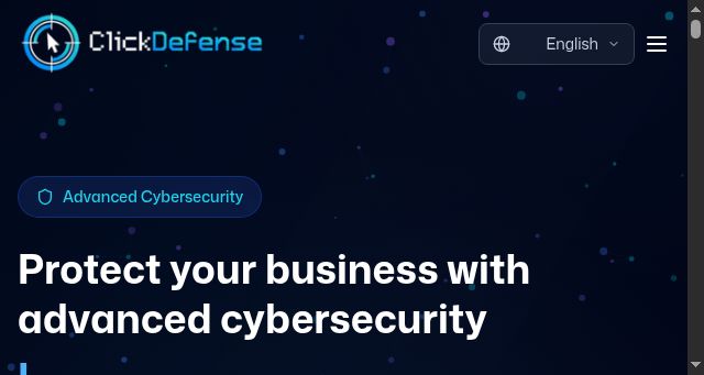 Screenshot of clickdefense.io
