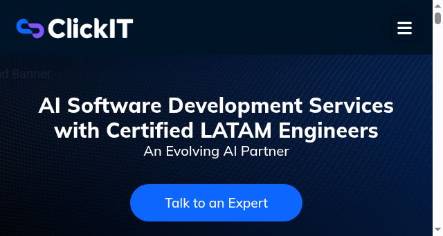 Screenshot of clickittech.com
