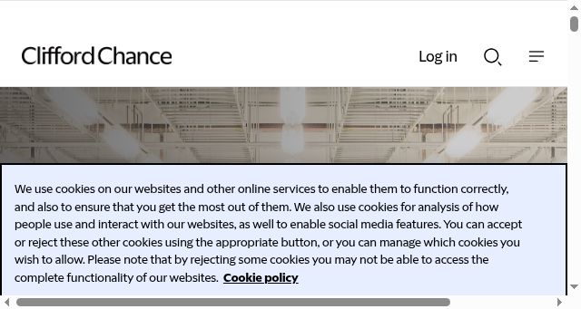 Screenshot of cliffordchance.com