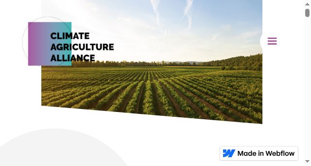 Screenshot of climate-ag.org