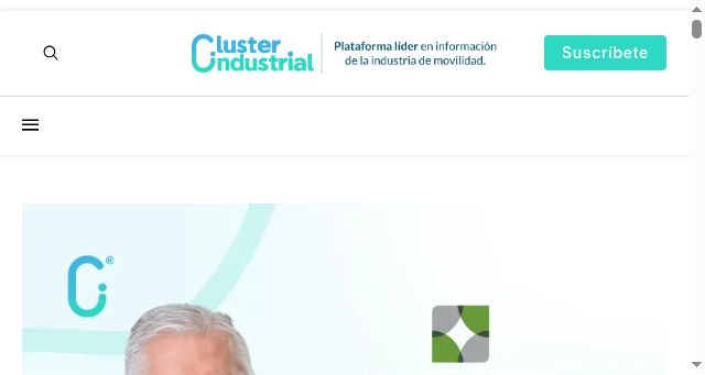 Screenshot of clusterindustrial.com.mx
