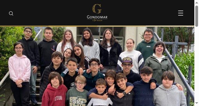 Screenshot of cm-gondomar.pt