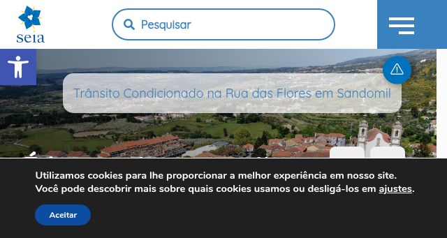 Screenshot of cm-seia.pt